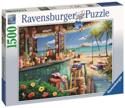 RAVENSBURGER Puzzle  Le bar du bord de plage 1500 pi&egrave;ces - Neuf