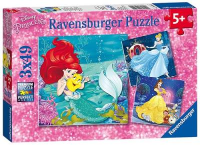 RAVENSBURGER 3 Puzzles - Disney Princesses