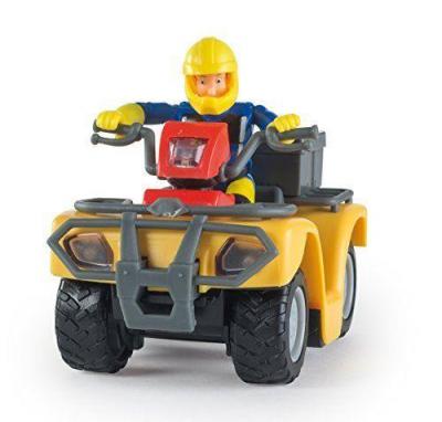 SMOBY SAM LE POMPIER  Quad Mercure + Figurine