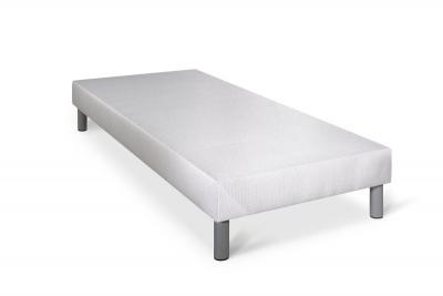 SOMNESS Sommier tapissier blanc 90x190 SNSOMBL90190