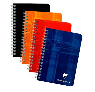 CLAIREFONTAINE  Carnet Reliure Int&eacute;grale 9,5x14 180p Lign&eacute;