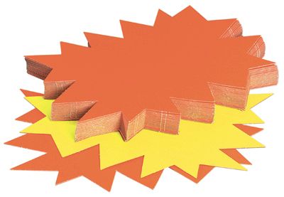 AGIPA  - Eclate 24x32 Jaune / Orange - Paquet De 25