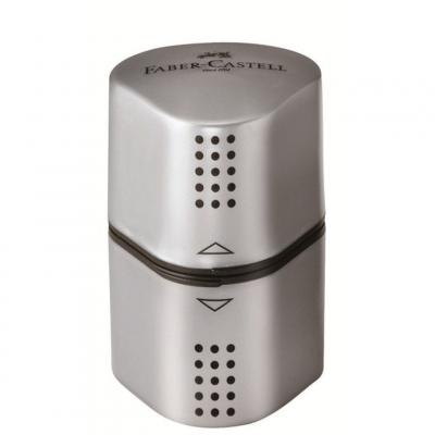 FABER CASTELL Faber-Castell Grip 2001 Taille crayon manuel Argent