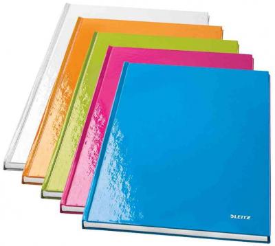 LEITZ  46281036 Cahier quadrill&eacute; bleu Nombre de pages: 80 DIN A5