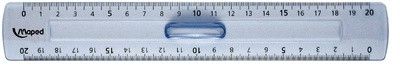 MAPED  146507 R&egrave;gle Essentials 15 cm double graduation
