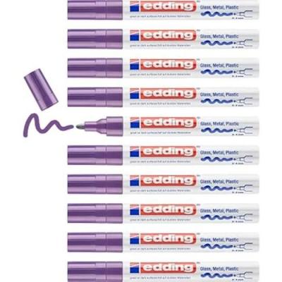 EDDING  750 - Violet - Lot de 10