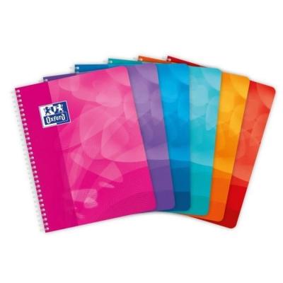 OXFORD  Cahier Lagoon Spirale - 100 Pages - 22 Cm X 17 Cm X 0.5 Cm