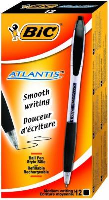 BIC Stylo Bille  Atlantis Clic noir