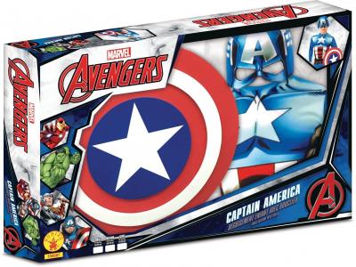 RUBIES Coffret classique Captain America avec bouclier gar&ccedil;on