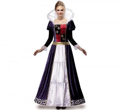 MOM D&eacute;guisement De Reine M&eacute;di&eacute;vale De Luxe Pour Femme Taille M-L