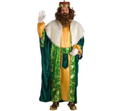 EL REY DEL CARNAVAL, SL D&eacute;guisement de Roi Gaspard de No&euml;l pour adulte