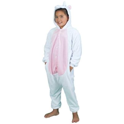 PARTYPRO Costume Kigurumi Enfant Licorne Blanche - Blanc - 4/6 ans