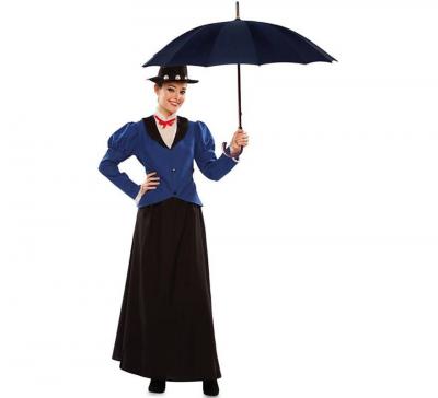 EUROCARNAVALES, SA D&acute;Guisement De Nourrice Anglaise Pour Femme (Taille M-L)