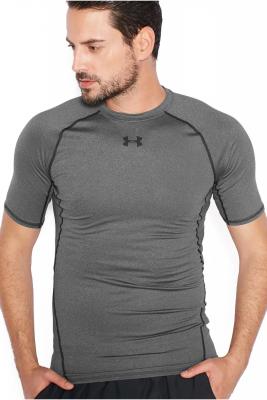 UNDER ARMOUR  Coupe Slim Confortable T-shirt de Sport &agrave; Manches Courtes Homme hauts 1257468-090 XXL