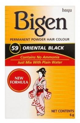 BIGEN  Coloration Pour Cheveux En Poudre #59 Noir Oriental