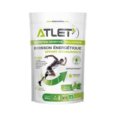ATLET NUTRITION Boisson &Eacute;nerg&eacute;tique Bio (450g)MenthePr&eacute;parations Energ&eacute;tiquesAtlet