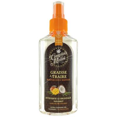 PACIFIQUE SUD INGREDIENTS Graisse &agrave; traire en Spray Comptoir des Mono&iuml; Coco Mangue 100ml
