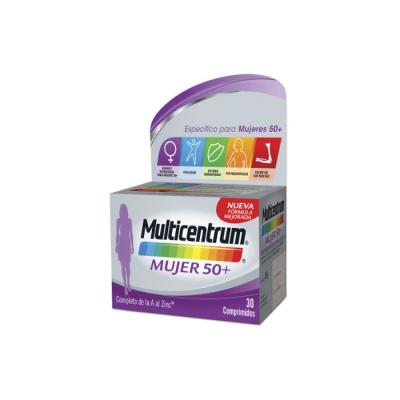 MULTICENTRUM  Femme 50+ 30 Comprim&eacute;s
