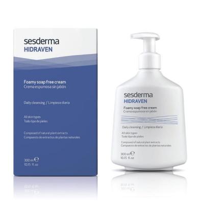 SESDERMA  Hidraven Cr&egrave;me Moussante Sans Savon 300 ml 300 ml