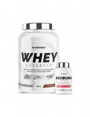 SUPERSET NUTRITION Programme Fitness Remodelant - 100% Whey Proteine Advanced 900g Chocolat - Redburn Ladies