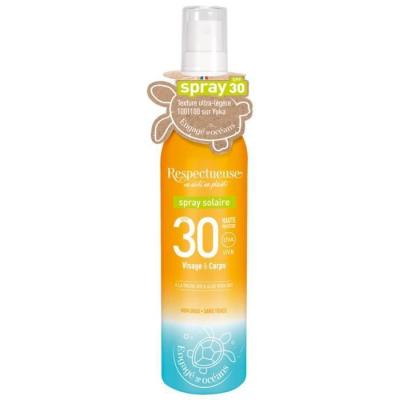 RESPECTUEUSE  Spray Solaire SPF 30 - Flacon-Vaporisateur