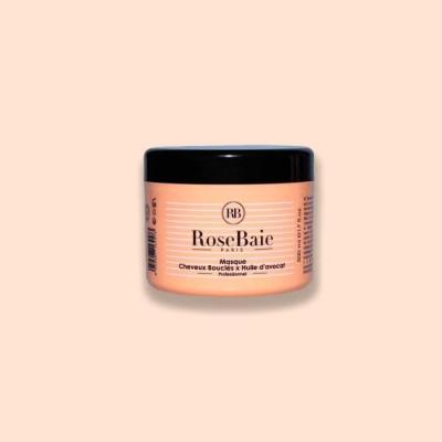 ROSEBAIE  Masque Huile d'Avocat Cheveux Boucl&eacute;s 500 ml - Pot 500 ml
