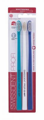 Swissdent Profi Whitening Trio Brosses &agrave; dents souples 3 unit&eacute;s