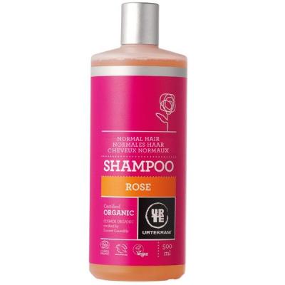 URTEKRAM Shampooing roses cheveux normaux 500&nbsp;ml 