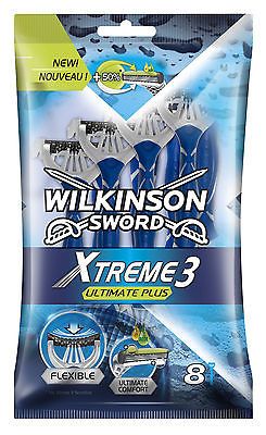 WILKINSON  Sword Xtreme3 Ultimate Plus - Pack De 8