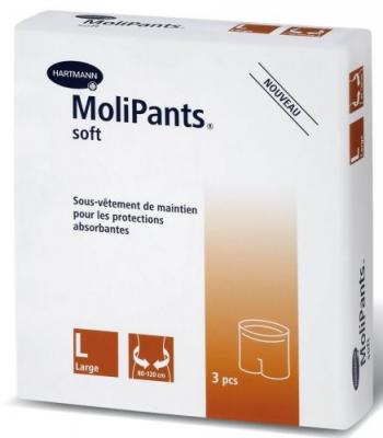 MOLIPANTS Hartmann - Sous-vetement de maintien x3  Soft Protections Anatomiques Hartmann - L