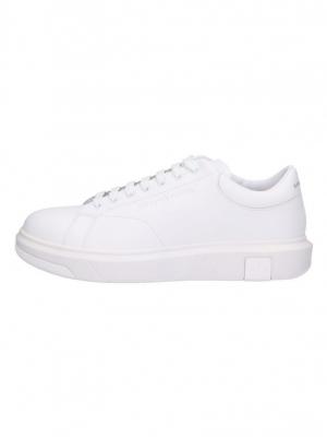 ARMANI EXCHANGE  pour homme. Trainers Lace up Snea white Armani Exchang