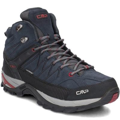 CMP  - Rigel Mid WP - Chaussures randonn&eacute;e homme Asphalt / Syrah - 40