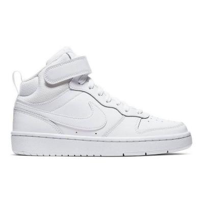 NIKE  Court Vision Mid, Sneaker Basse Homme, Blanc/Blanc, 42.5 EU