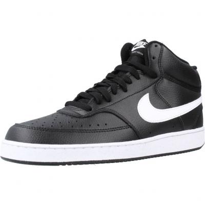 NIKE  Court Vision Mid Nn Trainers Noir EU 43 Homme