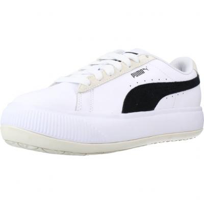 PUMA  Suede Mayu Mix Wn's, Chaussure de Piste d'athltisme Femme, White Mar, 39 EU