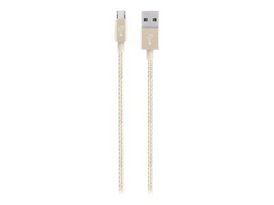 BELKIN C&acirc;ble Micro-USB 1.2 m Or 