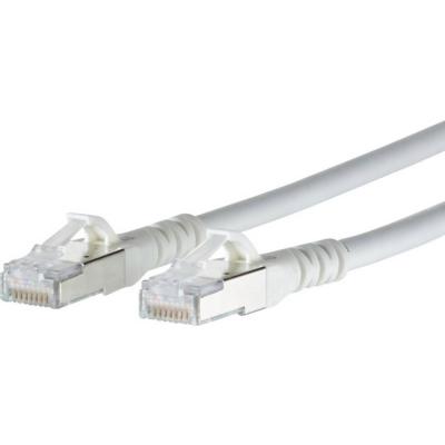 C&acirc;ble de raccordement r&eacute;seau RJ45 CAT 6A S/FTP Metz Connect - [1x RJ45 m&acirc;le - 1x RJ45 m&acirc;le] -