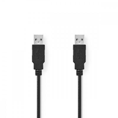 C&acirc;ble usb 2.0 a m&acirc;le - a m&acirc;le 2,0 m noir CCGB60000BK20