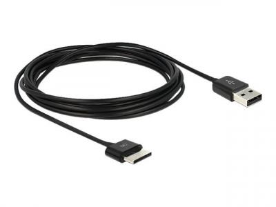 DELOCK - C&acirc;ble d'alimentation / de donn&eacute;es - USB (M) pour ASUS 36-pin connector (M) - 1 m - noir - pour ASUS Transformer Pad TF701T; Vivo Tab TF810C; 