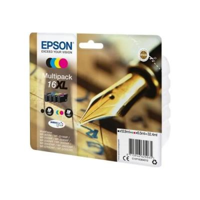 EPSON Cartouche d'encre originale  durabrite ultra ink - n&ordm;16xl noircyanmagentajaune (8 unit&eacute;s) 