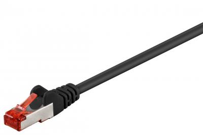 GOOBAY  95498 C&acirc;ble De R&eacute;seau Noir 2 M Cat6 S/ftp (s-stp)