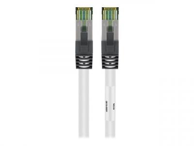GOOBAY Cable RJ45 Cat 8.1 S/FTP (blanc) - 2 m