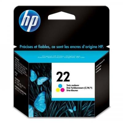 HP  22 Cartouche d encre trois couleurs authentique C9352AE pour  DeskJet F380 D1530 D246
