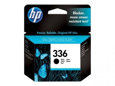 HP  336 - 5 ml - noir - original - blister - cartouche d'encre - pour Officejet 63XX; Photosmart 2575, 7850, C3170, C3185, C3190, C3194, C4190; psc 15XX