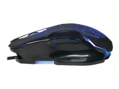 2DIRECT LogiLink Gaming - Souris - optique - 6 boutons - filaire - USB - noir 