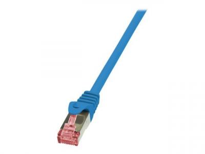 2DIRECT LogiLink PrimeLine C&acirc;ble r&eacute;seau Cat6 S/FTP AWG27 PIMF LSZH 10 m Bleu