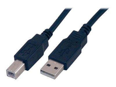 MCL SAMAR MCL - C&acirc;ble USB - USB type B (M) pour USB (M) - USB 2.0 - 2 m - noir 