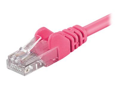 GOOBAY  95214 c&acirc;ble de r&eacute;seau Magenta 0,5 m Cat5e U/UTP (UTP) - Neuf