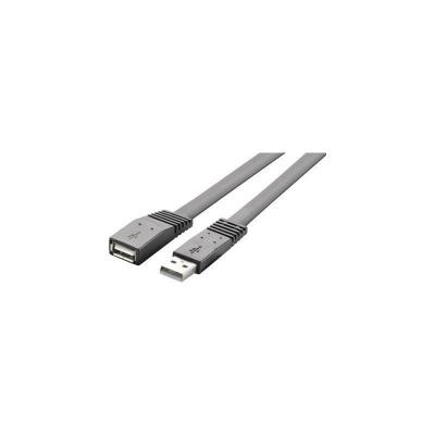 RENKFORCE C&acirc;ble USB USB 2.0 USB-A m&acirc;le, USB-A femelle 3.00 m noir tr&egrave;s flexible RF-4096101