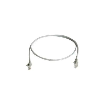 TELEGARTNER RJ45 r&eacute;seau c&acirc;ble de raccordement CAT 6 U/UTP 10 m gris Flammwidrig, Halogenfrei Teleg&auml;rtner